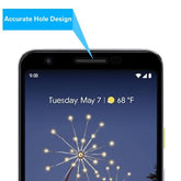 MyBat Full Coverage Tempered Glass Screen Protector for Google Pixel 3a XL - BlackMyBat Pro
